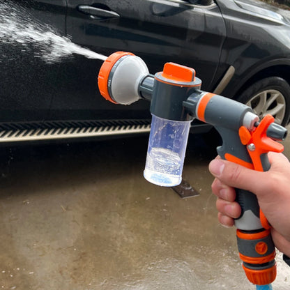 Car Water Washer High Pressure Hose Sprayer Foam Nozzle Soap Dispenser Garden Watering Tool for Car Washing Plants Pets Shower