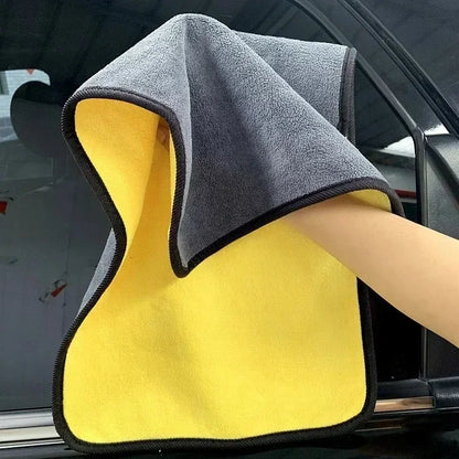 1/10Pcs Microfiber Car Microfiber Cloth Wash Towel Microfiber Cleaning Cloth Car Wash Drying Towels Auto Detailing Accessories